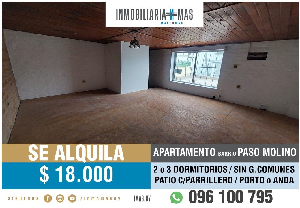 #5405458 | Alquiler | Departamento | Montevideo (Inmobiliaria MAS)