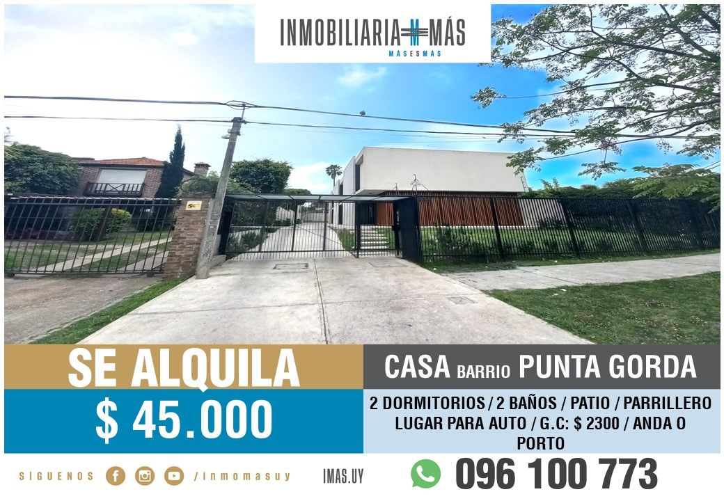 #5405476 | Alquiler | Departamento | Montevideo (Inmobiliaria MAS)