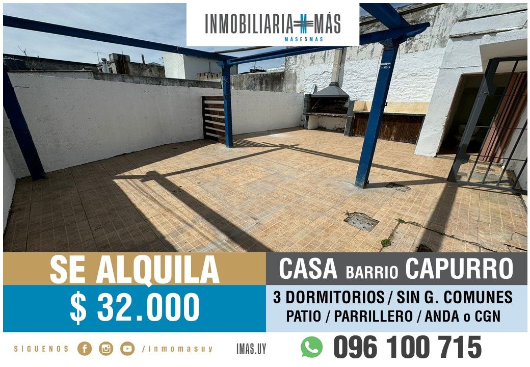 #5405487 | Alquiler | PH | Montevideo (Inmobiliaria MAS)