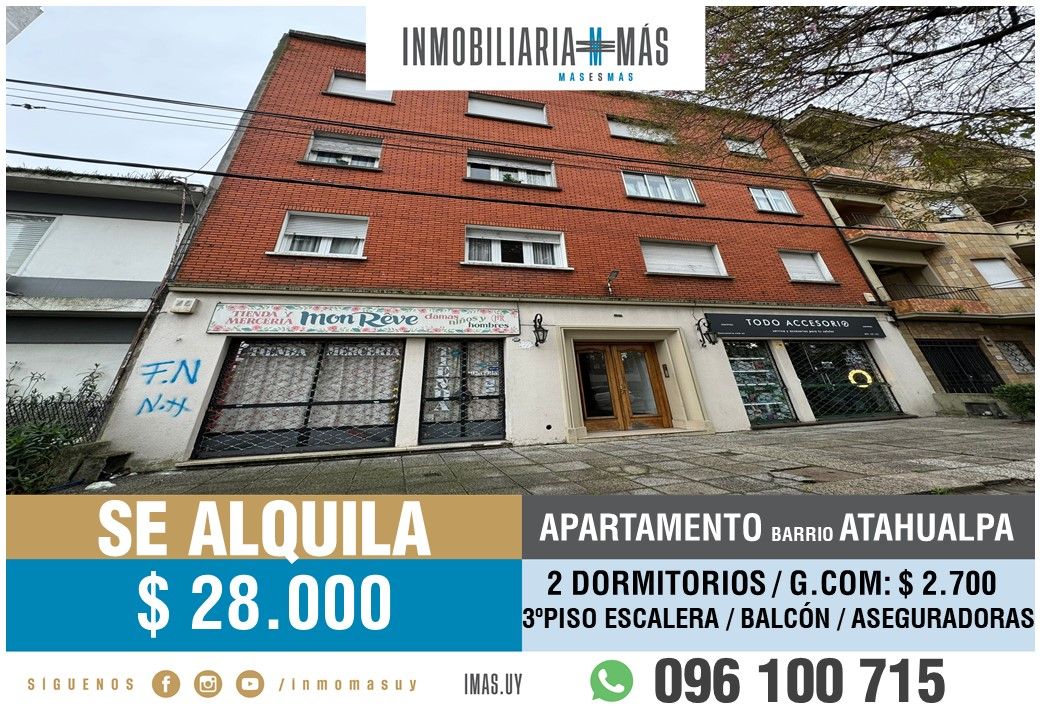 #5408063 | Alquiler | PH | Montevideo (Inmobiliaria MAS)