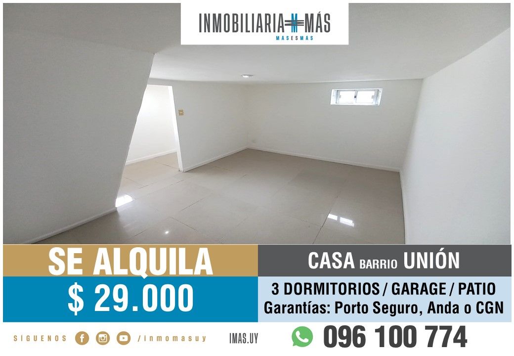 #5410968 | Alquiler | Casa | Montevideo (Inmobiliaria MAS)