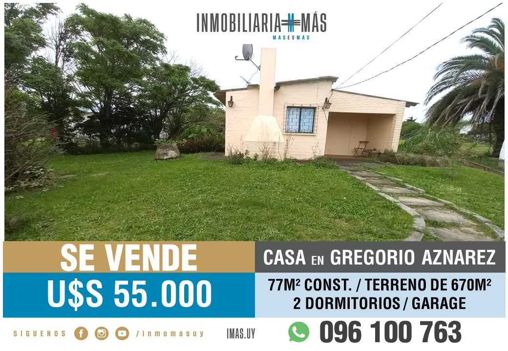 #5411825 | Venta | Casa | Maldonado (Inmobiliaria MAS)