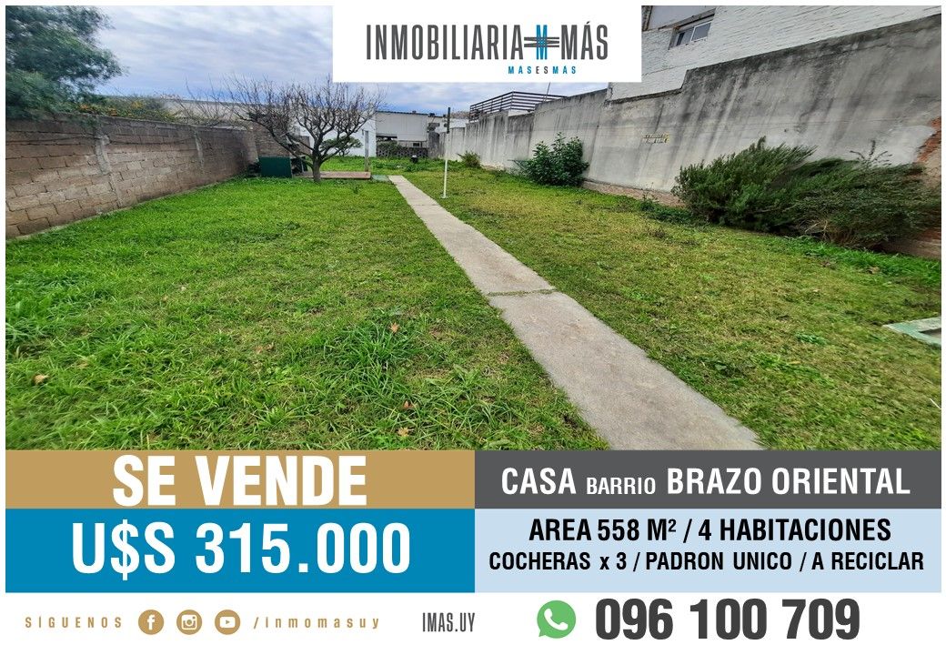 #5411829 | Venta | Casa | Montevideo (Inmobiliaria MAS)