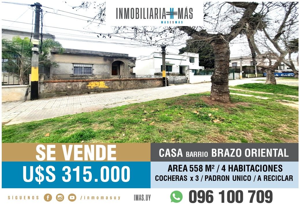 #5411830 | Venta | Casa | Montevideo (Inmobiliaria MAS)