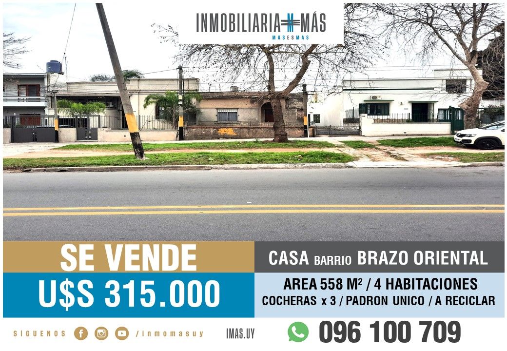 #5411831 | Venta | Casa | Montevideo (Inmobiliaria MAS)