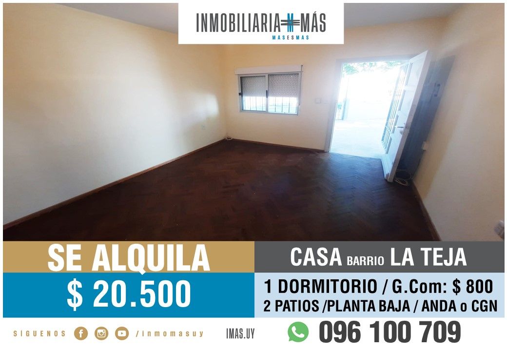 #5411840 | Alquiler | PH | Montevideo (Inmobiliaria MAS)