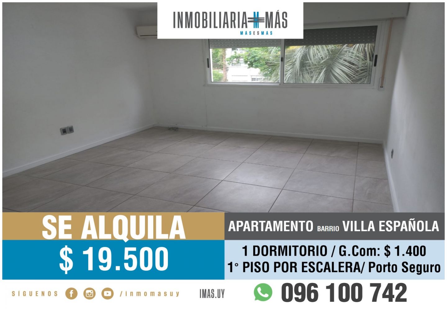 #5411843 | Alquiler | PH | Montevideo (Inmobiliaria MAS)