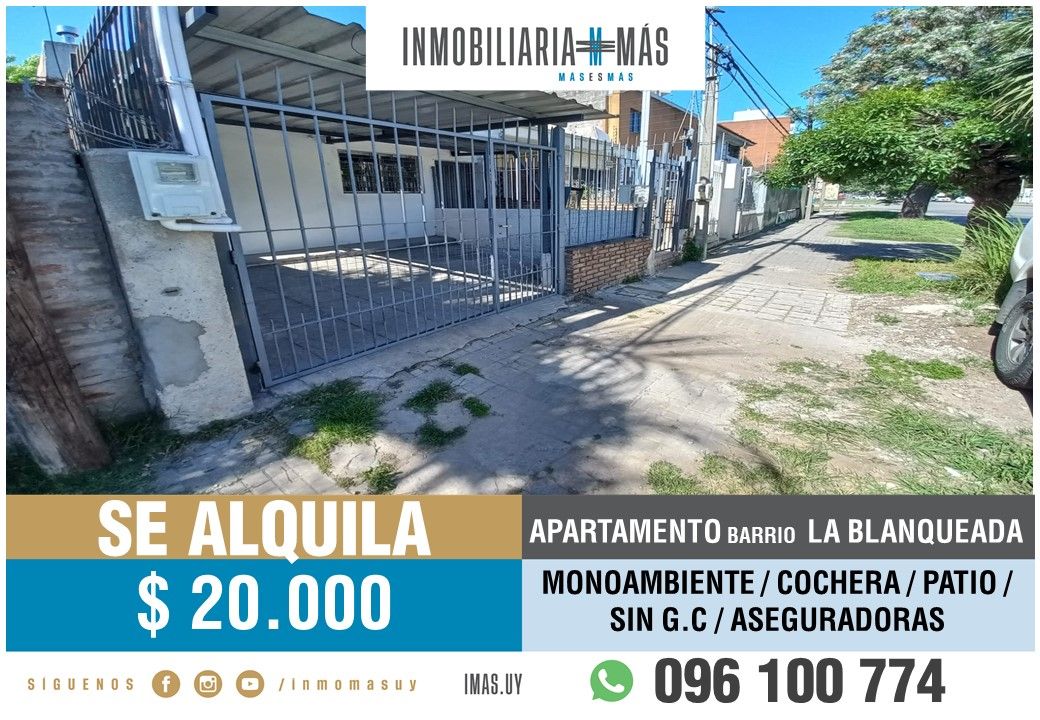 #5414209 | Alquiler | Departamento | Montevideo (Inmobiliaria MAS)