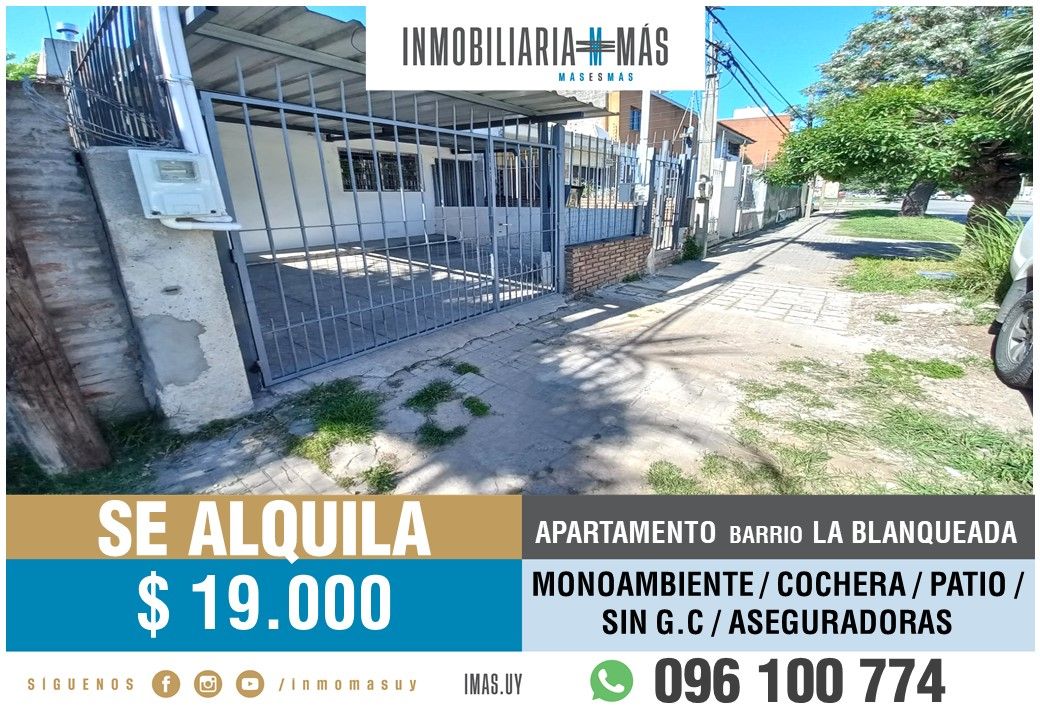 #5414209 | Alquiler | Departamento | Montevideo (Inmobiliaria MAS)