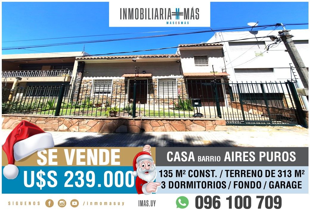 #5414946 | Venta | Casa | Montevideo (Inmobiliaria MAS)