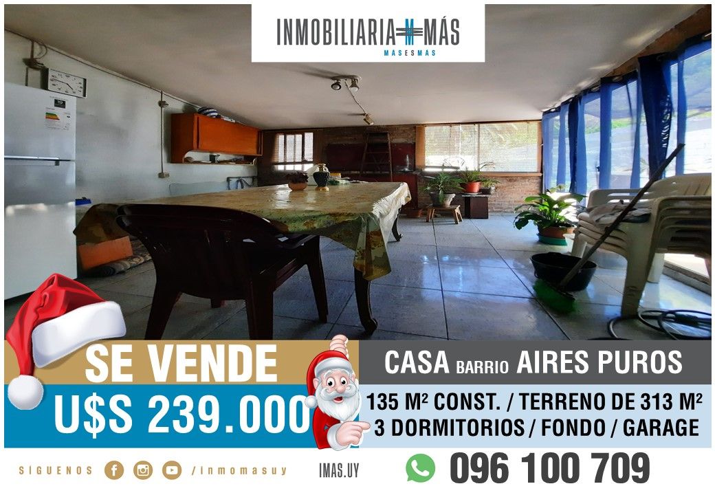 #5414947 | Venta | Casa | Montevideo (Inmobiliaria MAS)