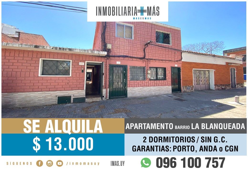 #5415788 | Alquiler | Departamento | Montevideo (Inmobiliaria MAS)