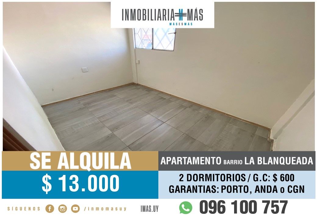 #5415790 | Alquiler | Departamento | Montevideo (Inmobiliaria MAS)