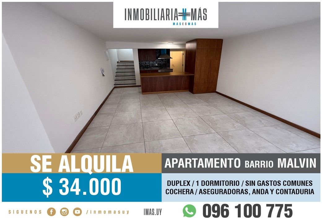 #5415791 | Alquiler | Departamento | Montevideo (Inmobiliaria MAS)