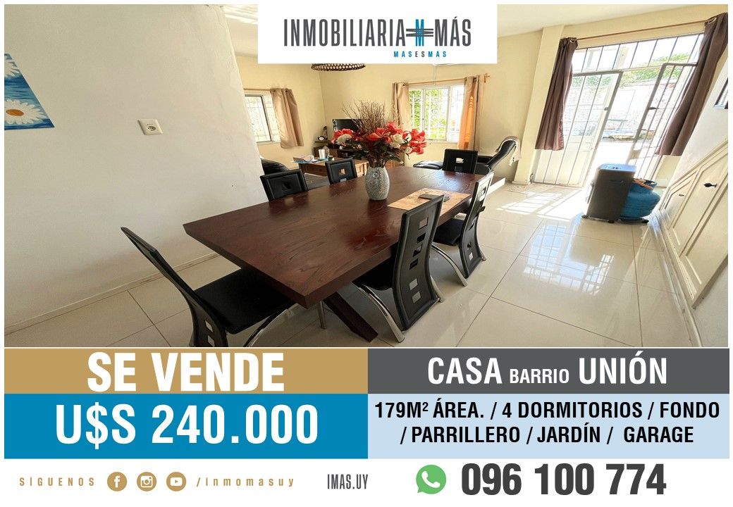 #5417752 | Venta | Casa | Montevideo (Inmobiliaria MAS)