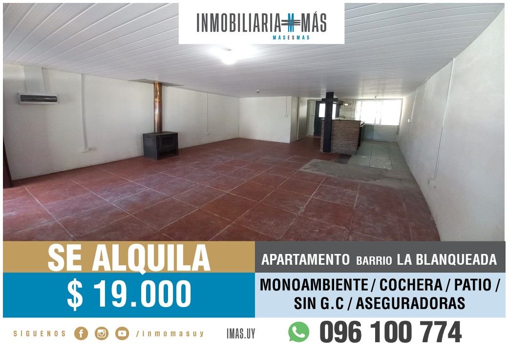 #5418831 | Alquiler | Departamento | Montevideo (Inmobiliaria MAS)