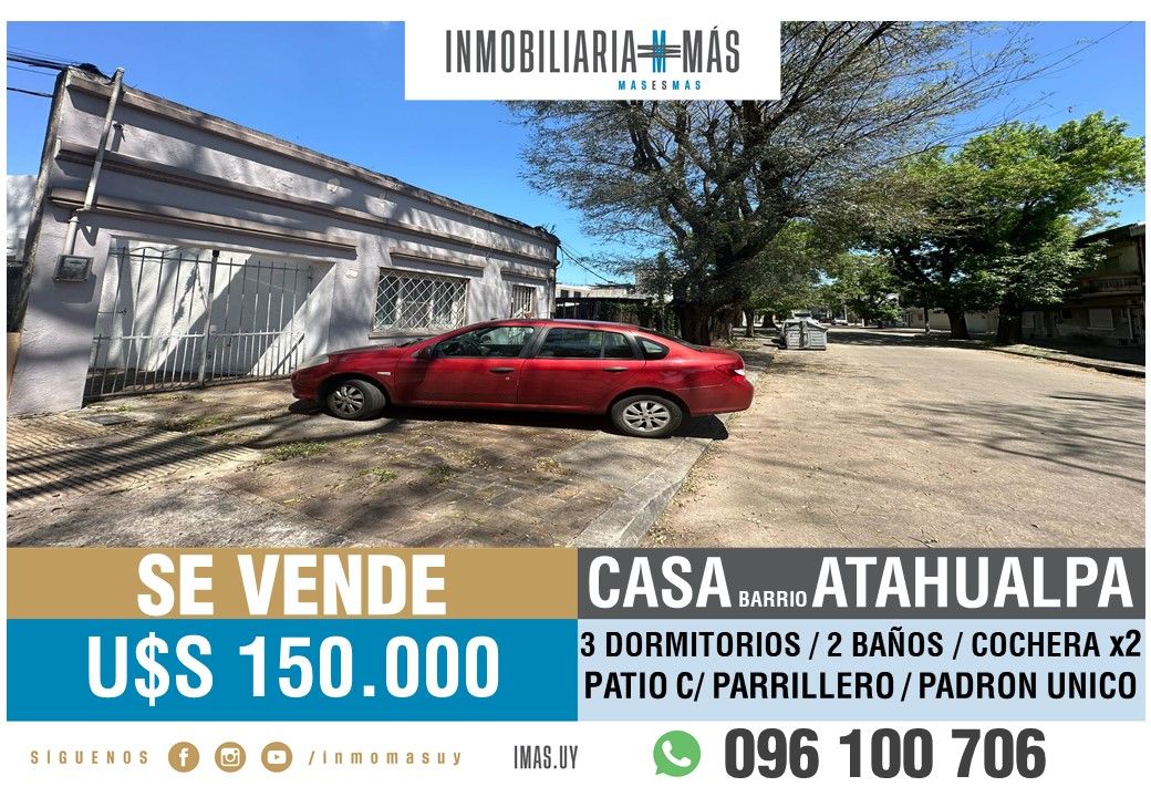 #5418843 | Venta | Casa | Montevideo (Inmobiliaria MAS)