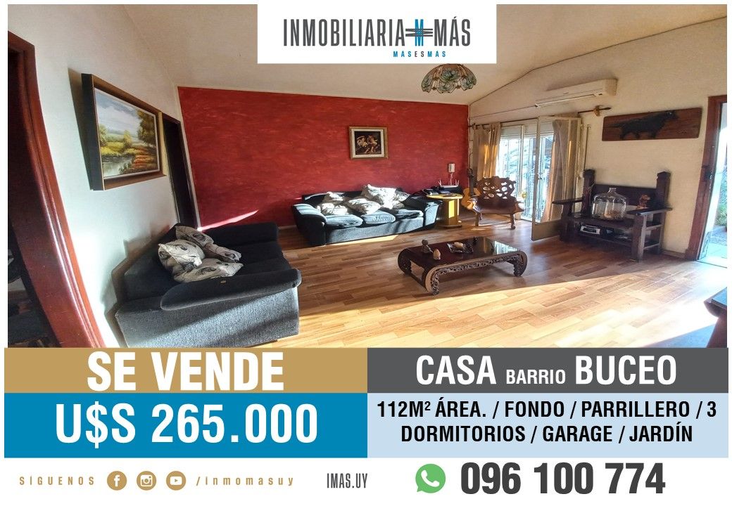 #5419890 | Venta | Casa | Montevideo (Inmobiliaria MAS)