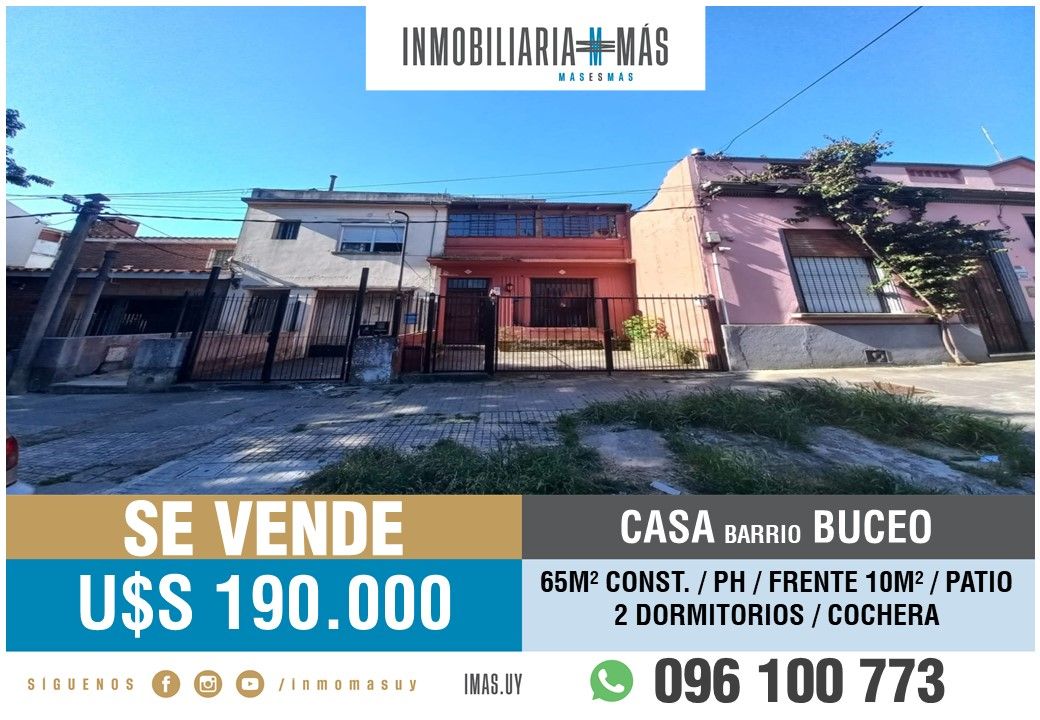 #5422892 | Venta | PH | Montevideo (Inmobiliaria MAS)