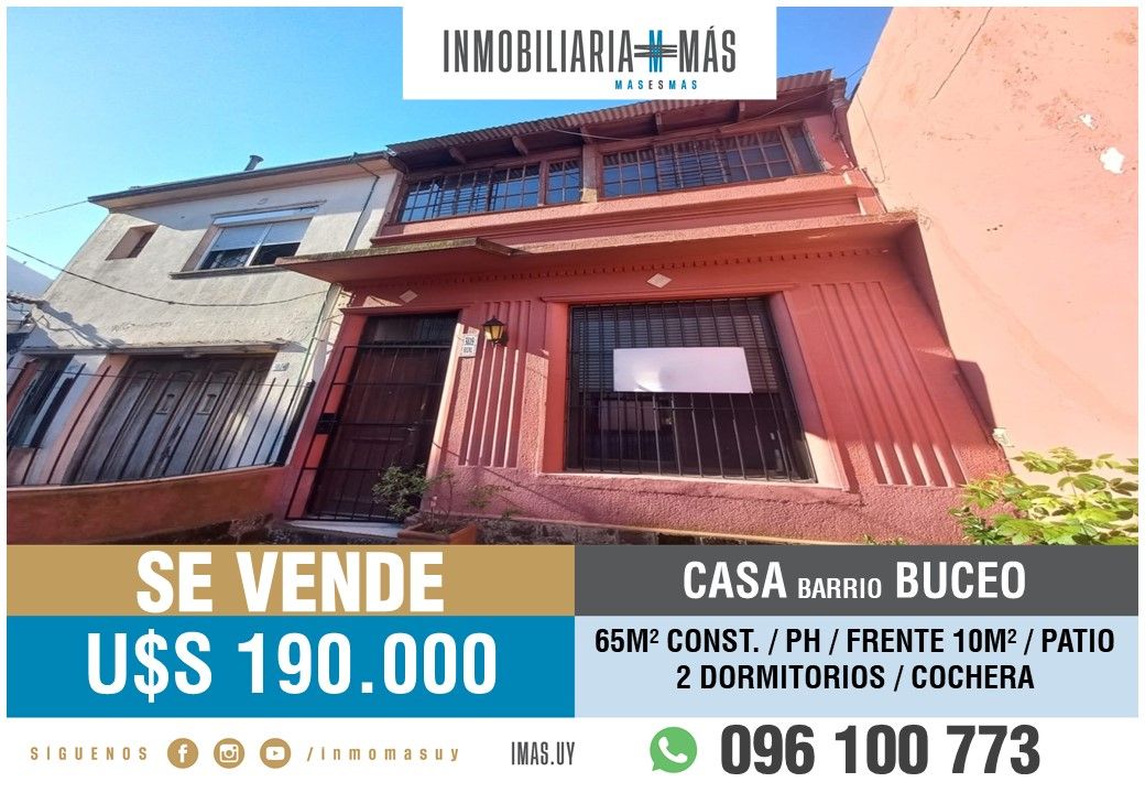 #5422893 | Venta | PH | Montevideo (Inmobiliaria MAS)