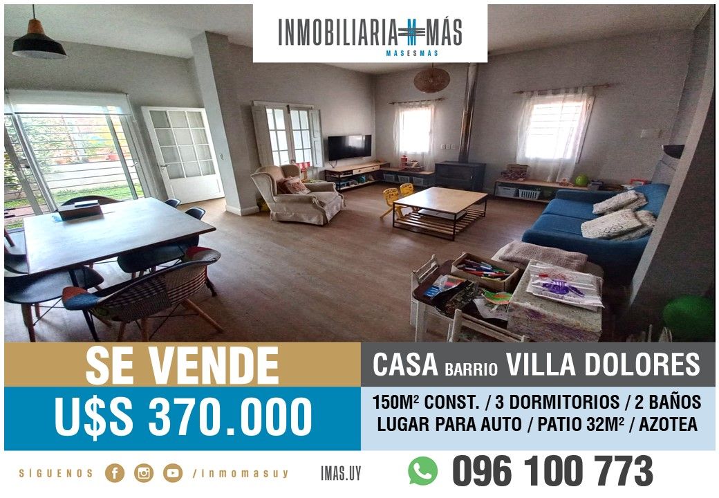 #5424658 | Venta | Casa | Montevideo (Inmobiliaria MAS)