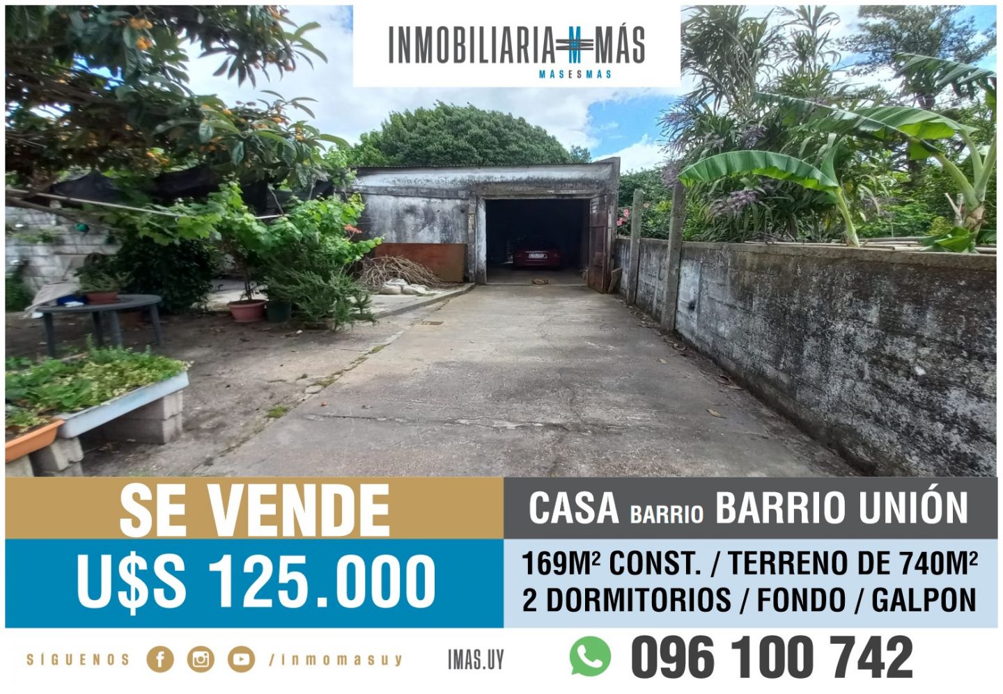 #5425401 | Venta | Casa | Montevideo (Inmobiliaria MAS)