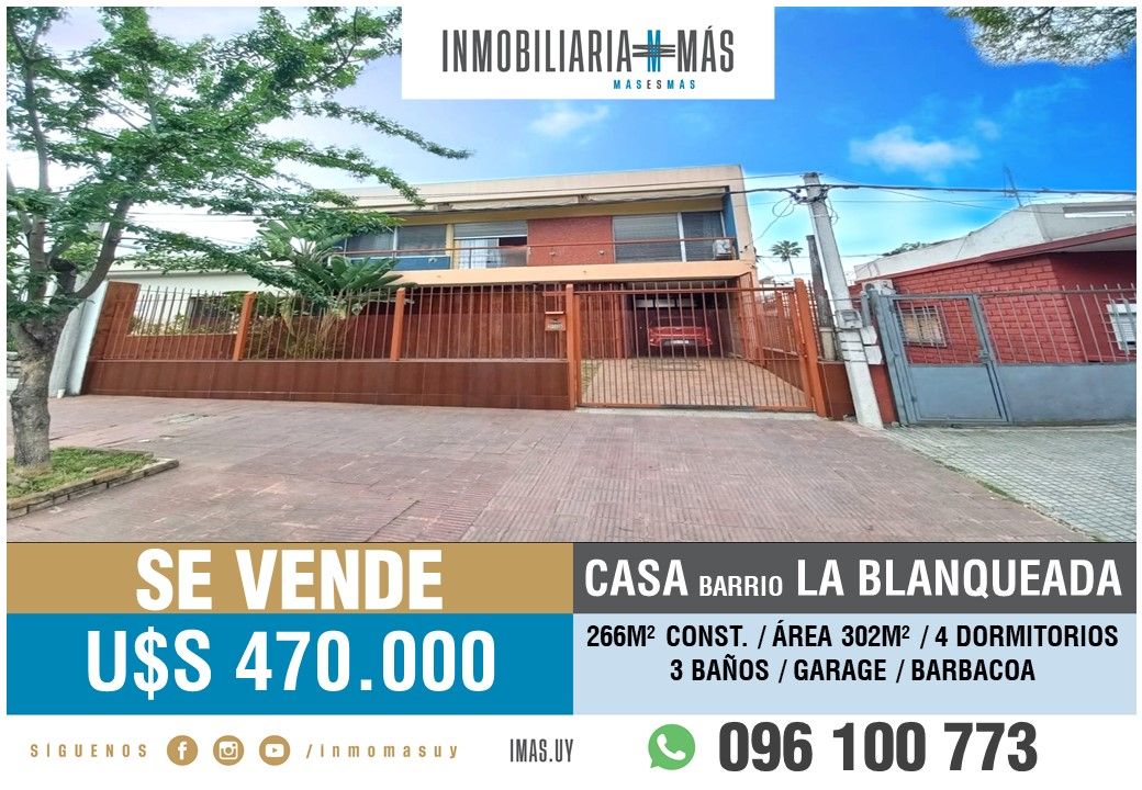 #5427071 | Venta | Casa | Montevideo (Inmobiliaria MAS)