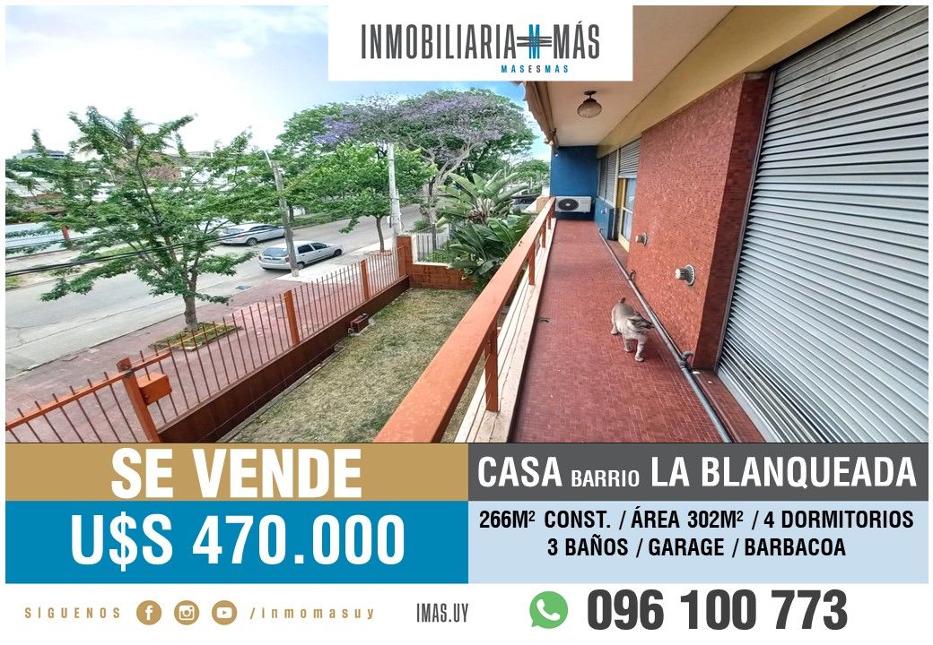 #5427073 | Venta | Casa | Montevideo (Inmobiliaria MAS)