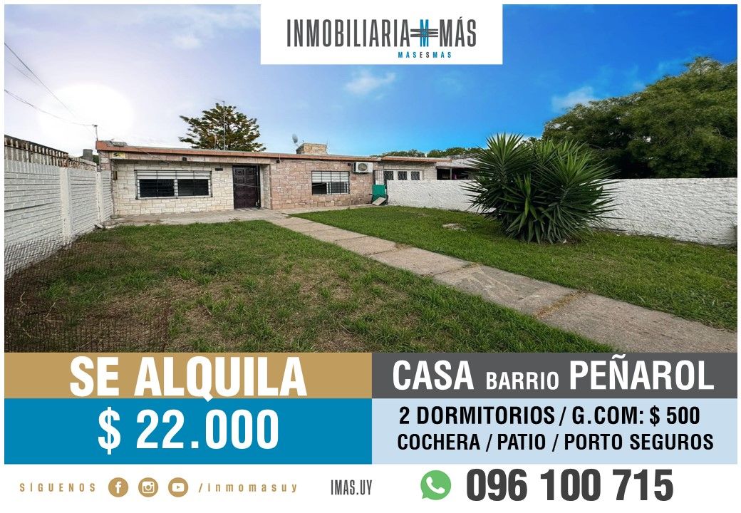 #5429486 | Alquiler | PH | Montevideo (Inmobiliaria MAS)