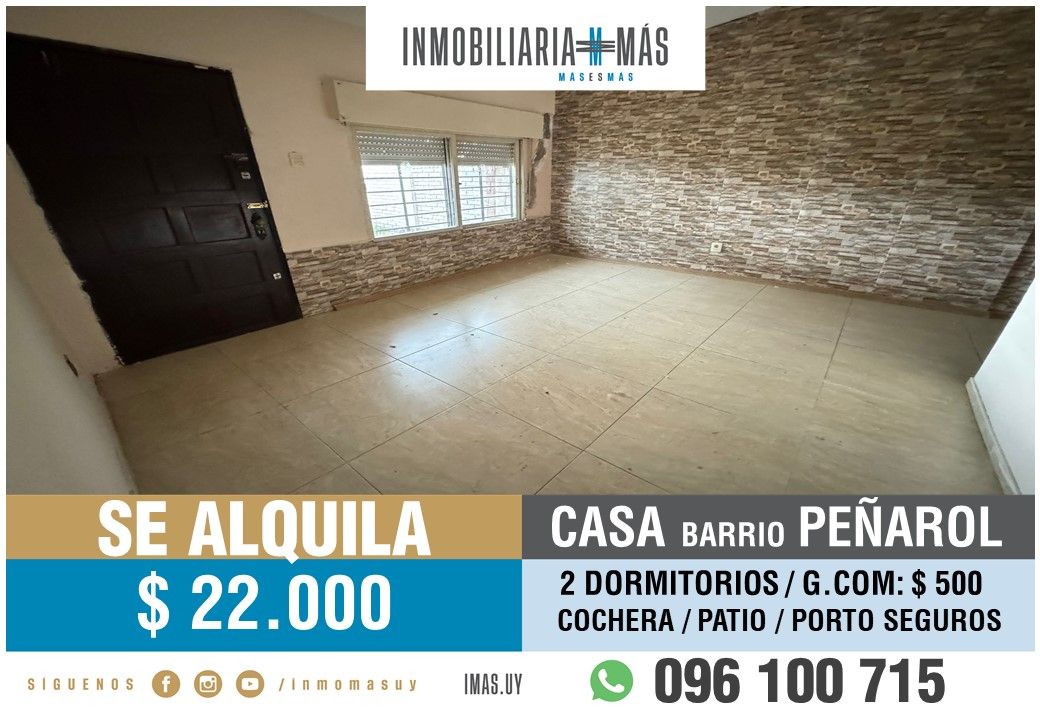 #5429487 | Alquiler | PH | Montevideo (Inmobiliaria MAS)