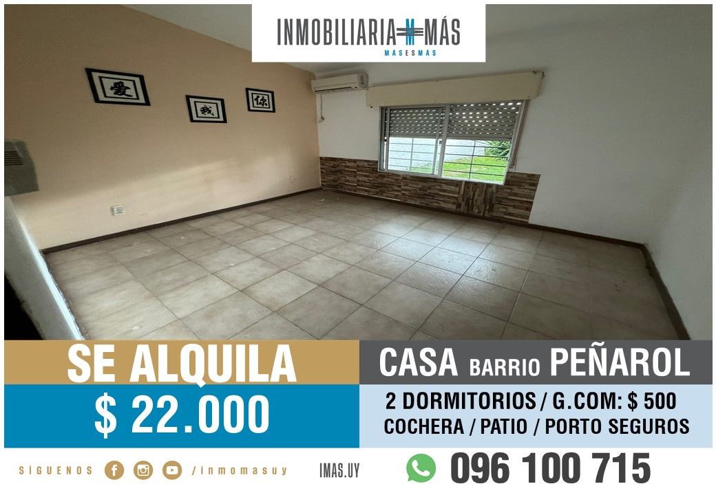 #5429488 | Alquiler | PH | Montevideo (Inmobiliaria MAS)