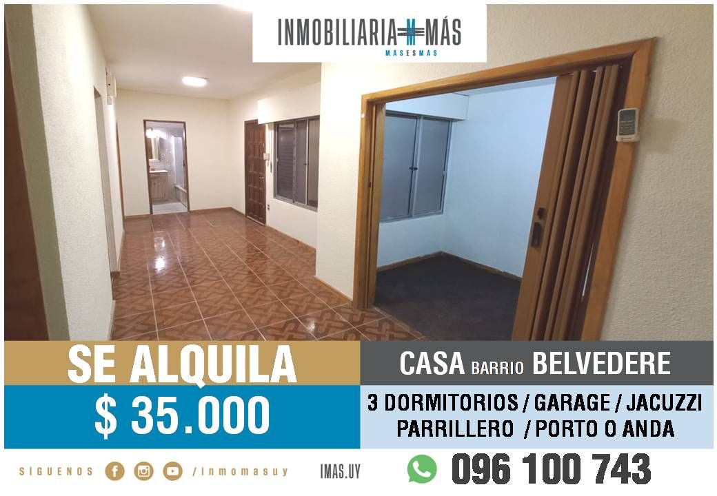 #5431171 | Rental | House | Montevideo (Inmobiliaria MAS)