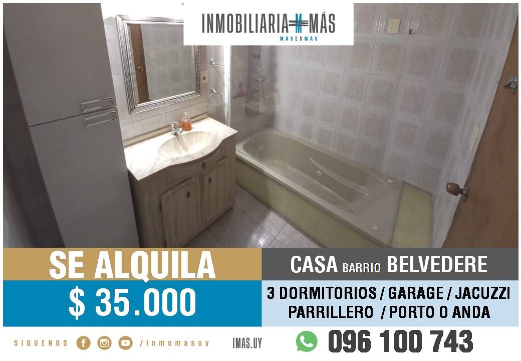 #5431172 | Rental | House | Montevideo (Inmobiliaria MAS)