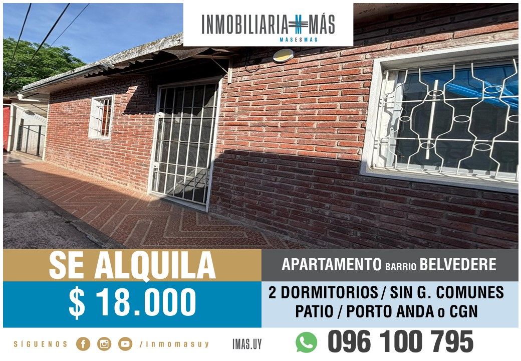 #5438142 | Alquiler | PH | Montevideo (Inmobiliaria MAS)