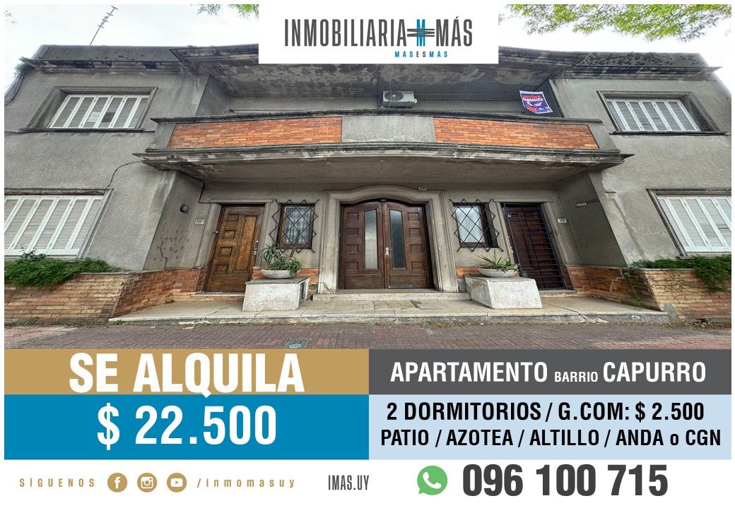 #5449596 | Alquiler | PH | Montevideo (Inmobiliaria MAS)