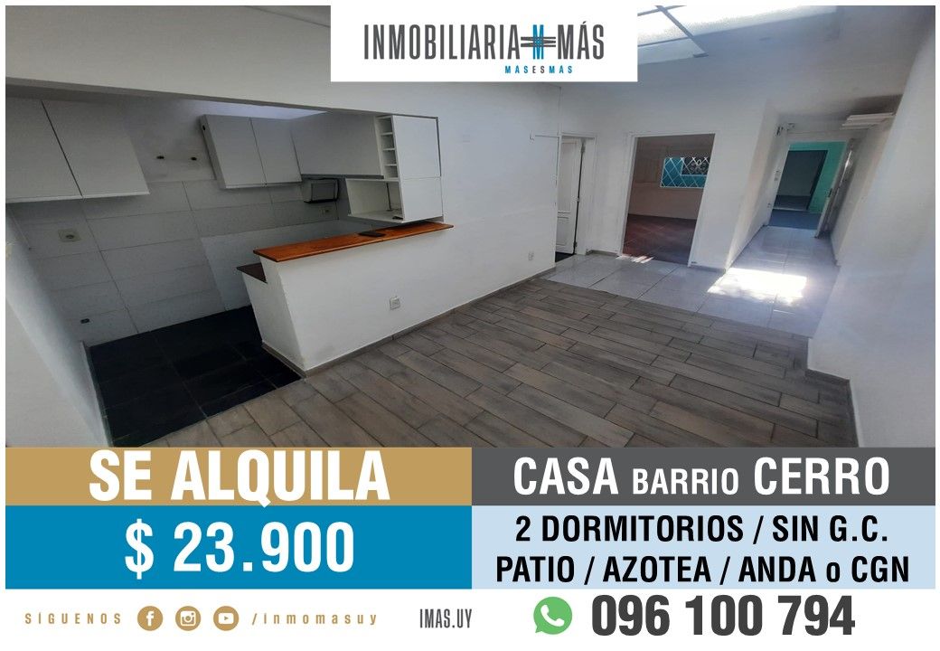 #5462385 | Alquiler | PH | Montevideo (Inmobiliaria MAS)