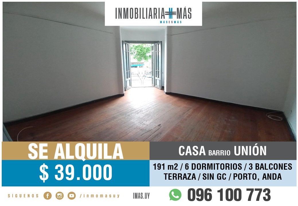 #5466727 | Alquiler | PH | Montevideo (Inmobiliaria MAS)