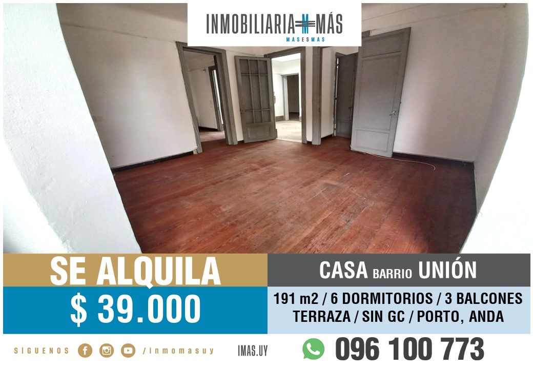 #5466728 | Alquiler | PH | Montevideo (Inmobiliaria MAS)