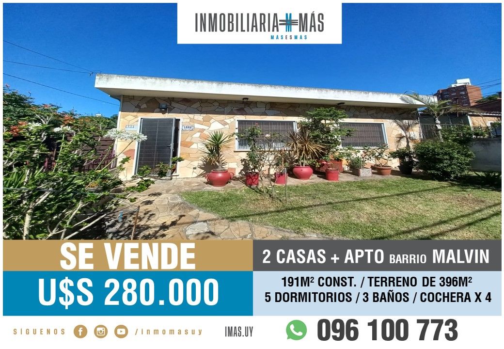 #5477816 | Venta | Casa | Montevideo (Inmobiliaria MAS)