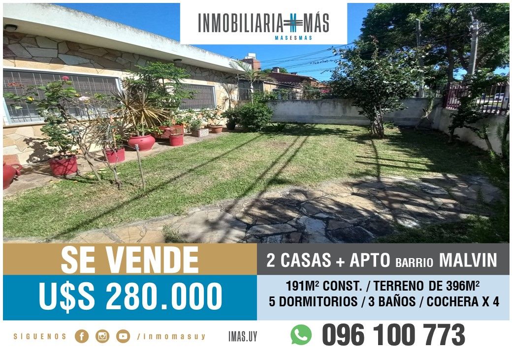 #5477819 | Venta | Casa | Montevideo (Inmobiliaria MAS)