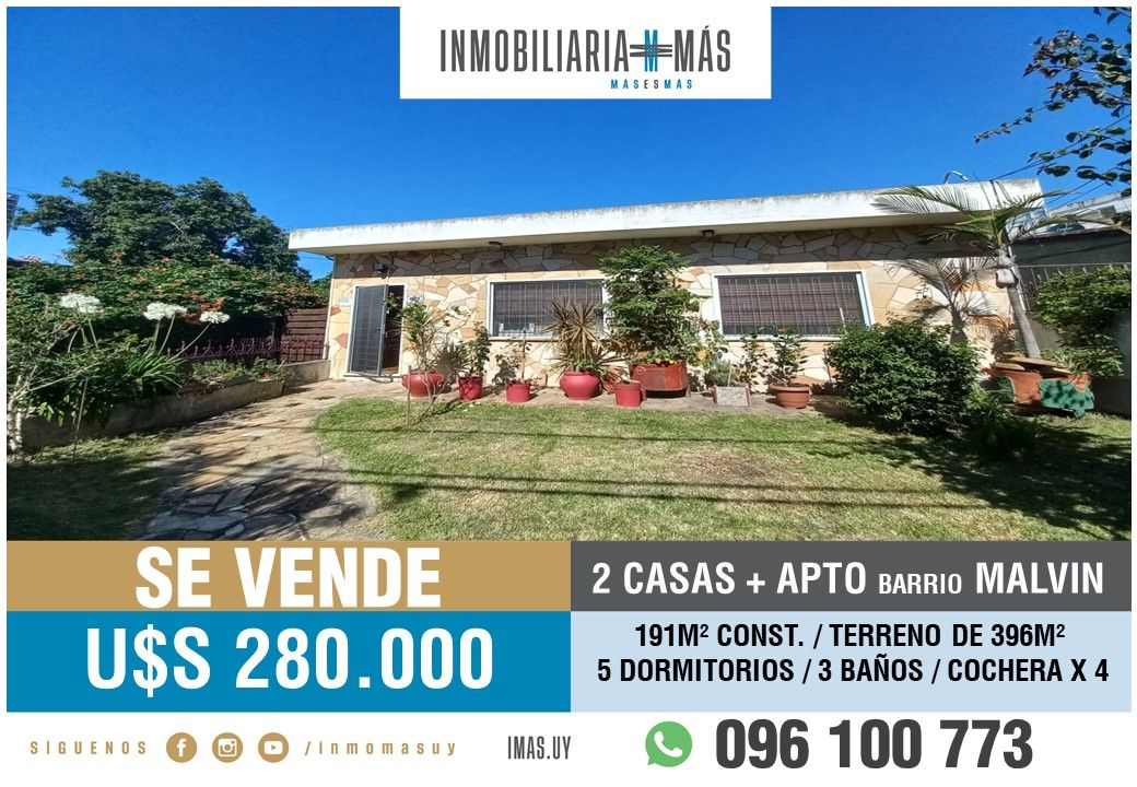 #5477820 | Venta | Casa | Montevideo (Inmobiliaria MAS)