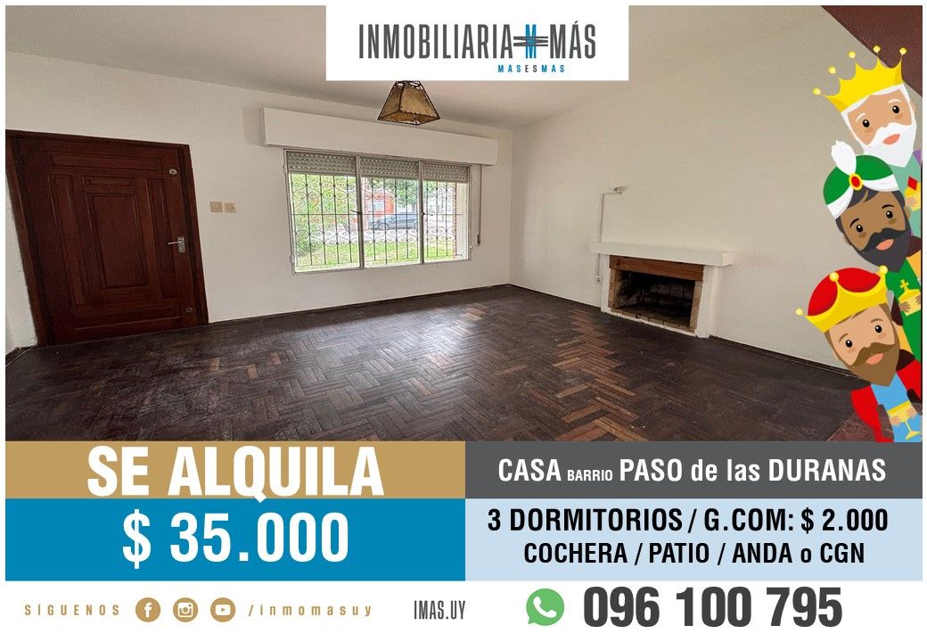 #5485833 | Alquiler | PH | Montevideo (Inmobiliaria MAS)