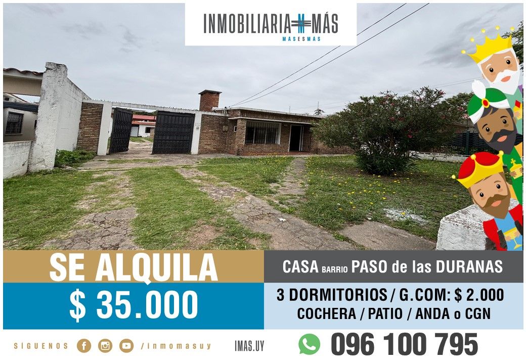 #5485834 | Alquiler | PH | Montevideo (Inmobiliaria MAS)