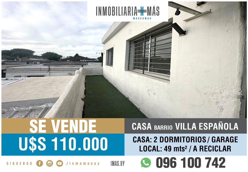 #5485837 | Venta | PH | Montevideo (Inmobiliaria MAS)