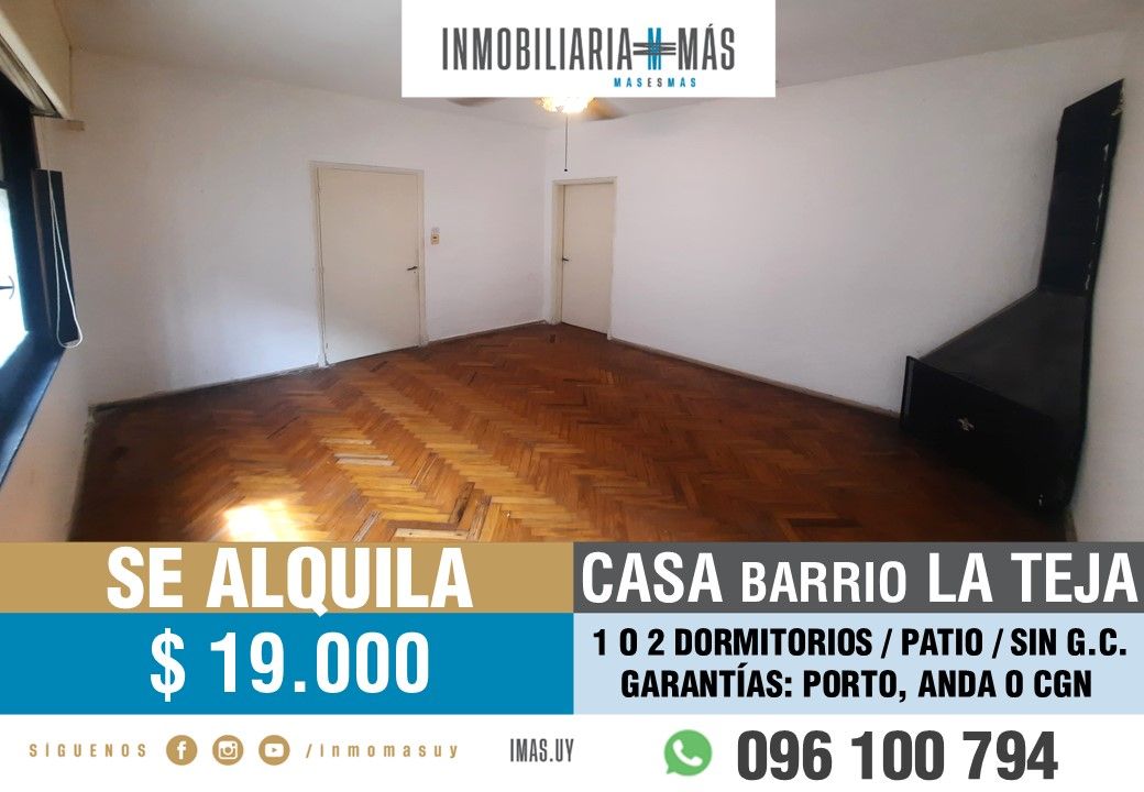 #5491971 | Alquiler | PH | Montevideo (Inmobiliaria MAS)