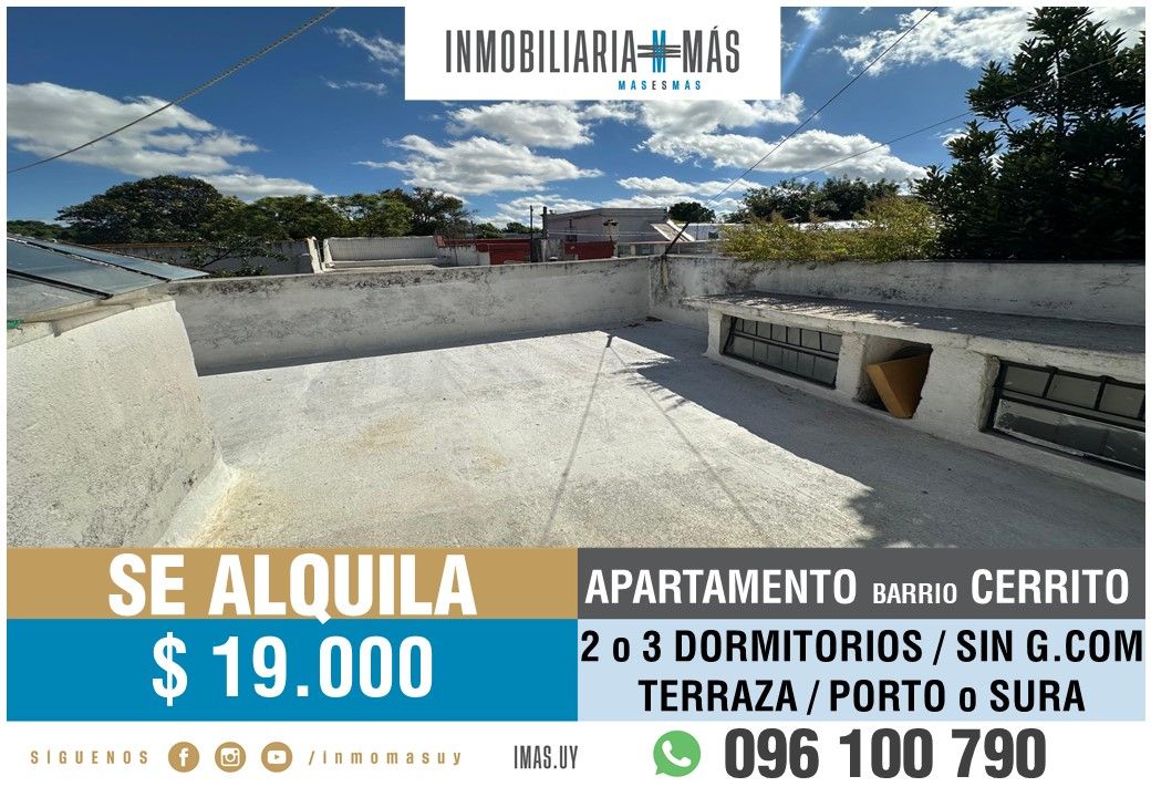 #5491975 | Alquiler | PH | Montevideo (Inmobiliaria MAS)