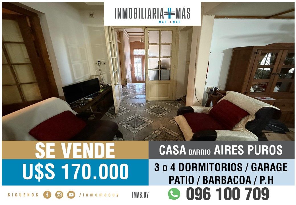 #5493154 | Venta | PH | Montevideo (Inmobiliaria MAS)