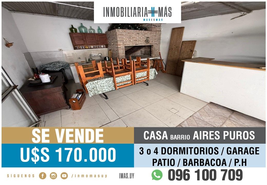 #5493155 | Venta | PH | Montevideo (Inmobiliaria MAS)