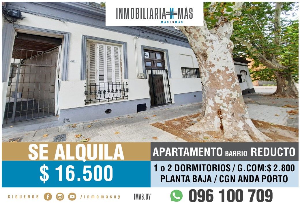 #5493156 | Alquiler | PH | Montevideo (Inmobiliaria MAS)