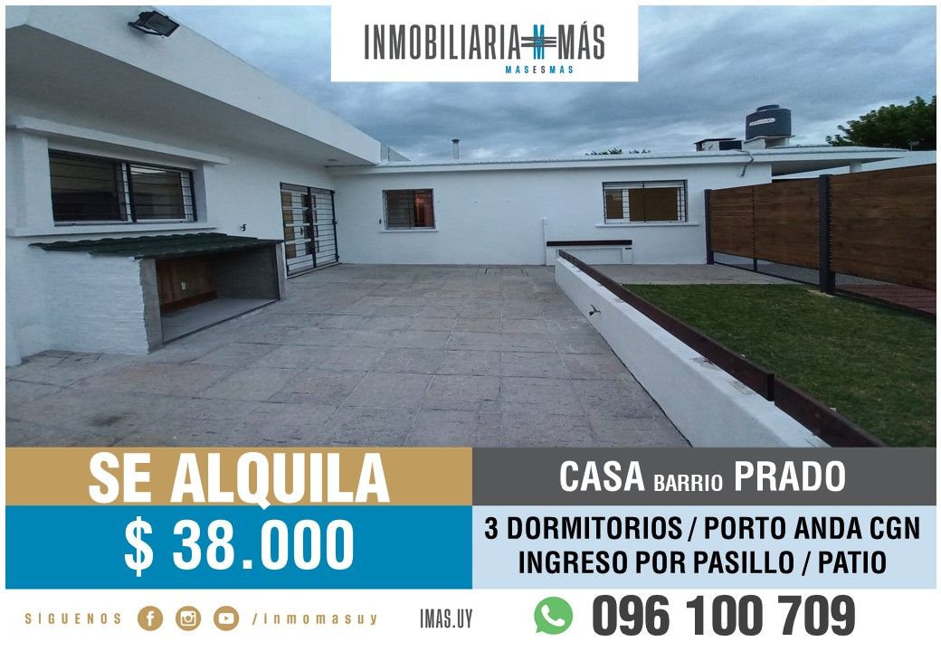 #5493160 | Alquiler | PH | Montevideo (Inmobiliaria MAS)